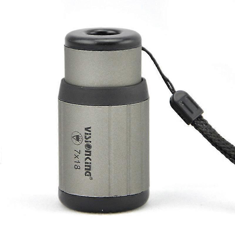 Mini télescope miniature 7x18 Pocket Single Tube Compact Portable Macro Meter Reading Blackboard