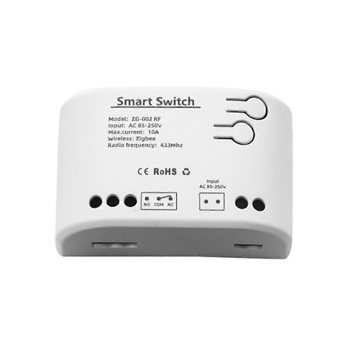 Smart WiFi Relay Switch Module Kit, Inching Self-Locking Interlocking Module 1-Way AC85-250V with H