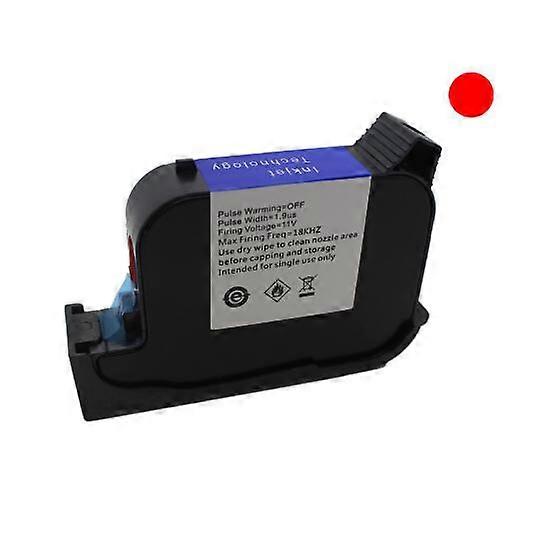 P127 Fast Dry Pigment Ink Inkjet Cartridge Replacement for Hand held Portable Printer Gun Coder 600DPI Print Height 1/2" 12.7mm