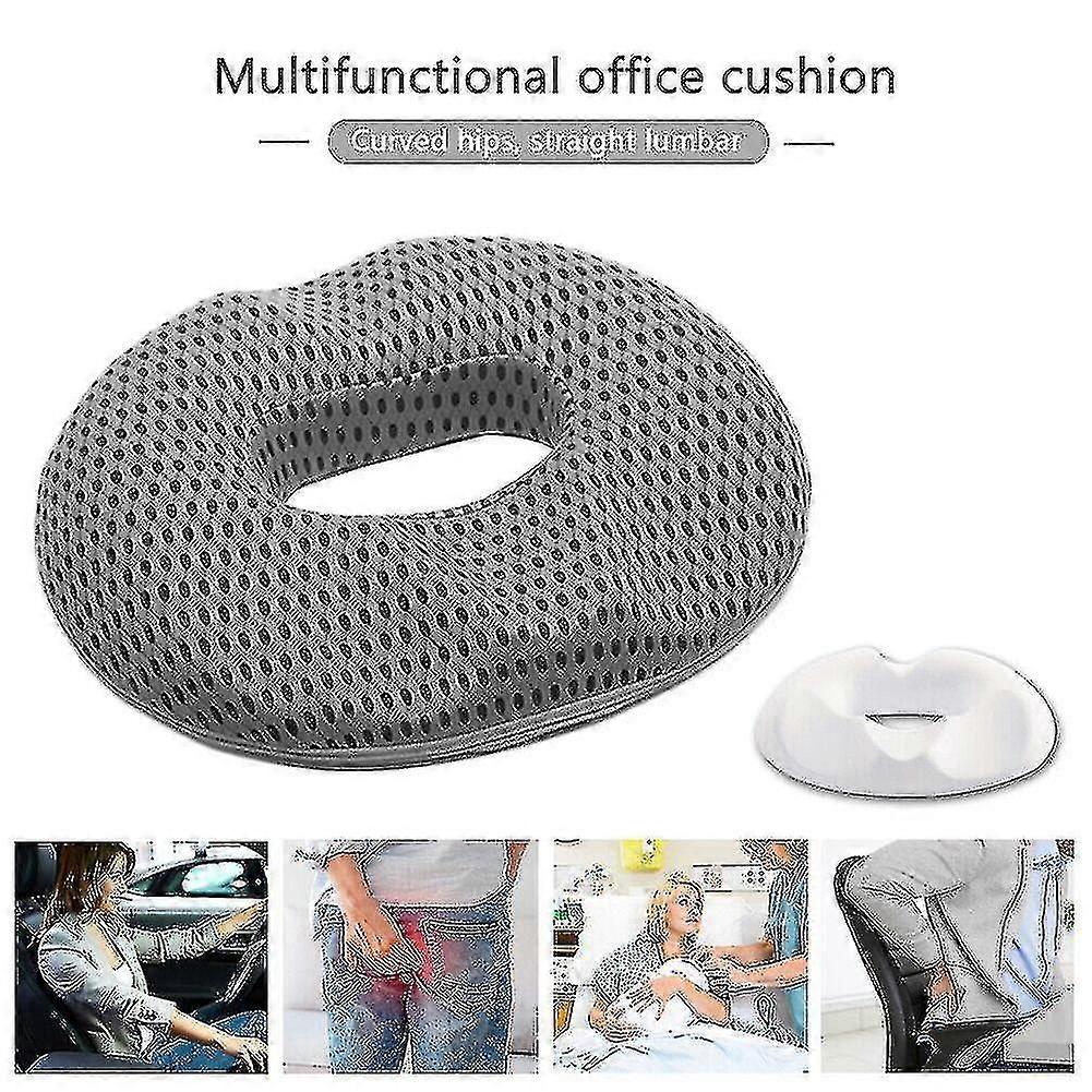 סופגנייה כרית כרית נוחות שיכוך כאבים Coccyx טחורים כרית ניתוח טיפול A+-YH