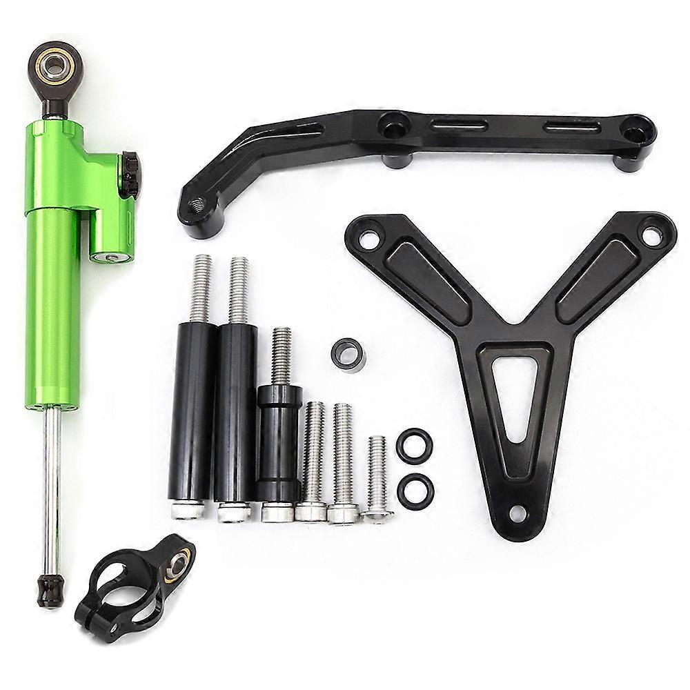 For YAMAHA FJ-09 MT-09 Tracer 2021-2023 CNC Aluminum Carbon Motorcycle Steering Damper Stabilizer Bracket Mounting Support Kit