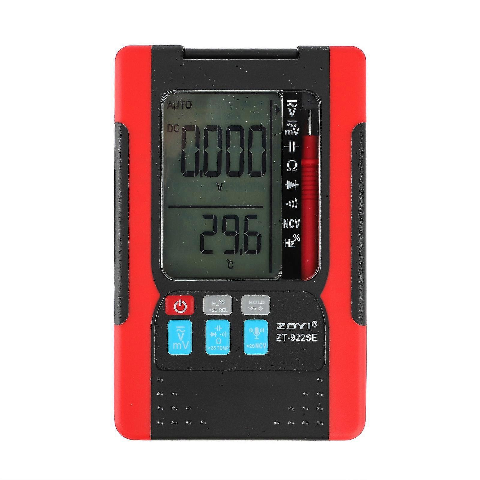 Digital Multimeter Test Clamshell Multi-function Flashlight Pc Durable Professional Pressure Measuring Instrument