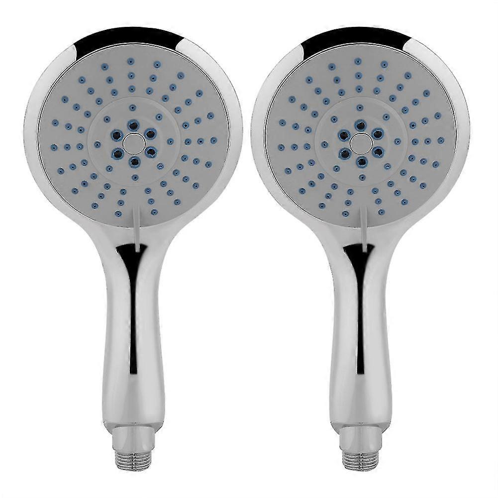 2pcs Handheld Shower Head Adjustable Bathroom Water-saving Sprayer
