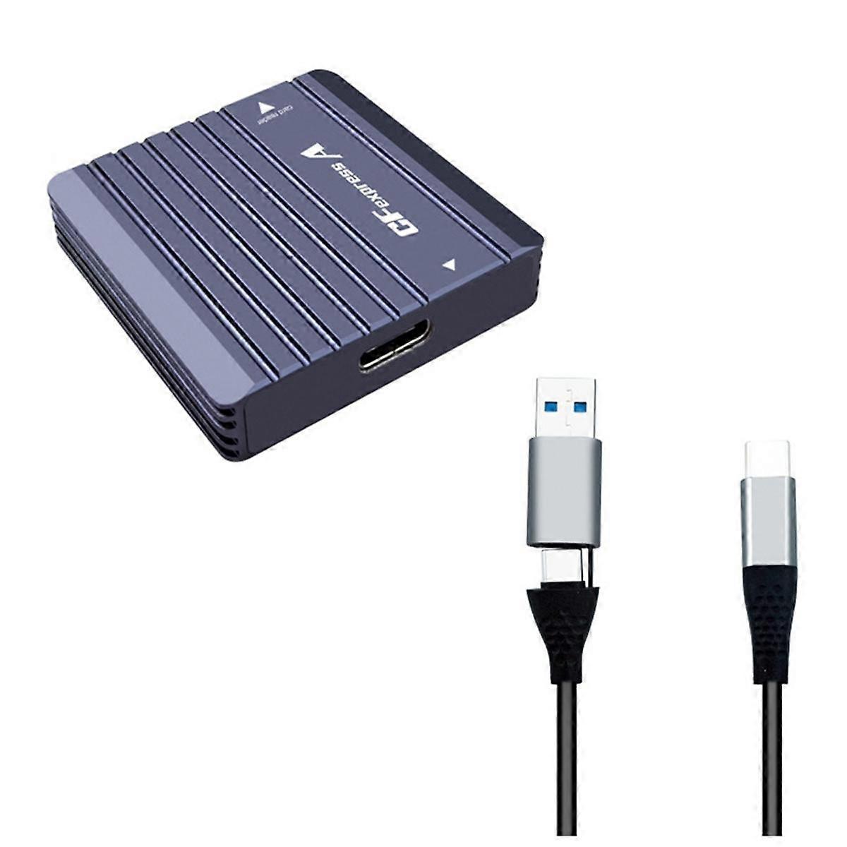 CFexpress Type A-kaartlezer CFexpress-lezeradapter CFexpress-kaartlezer USB3.2 10 Gbps USB C CFexpress-kaartlezer