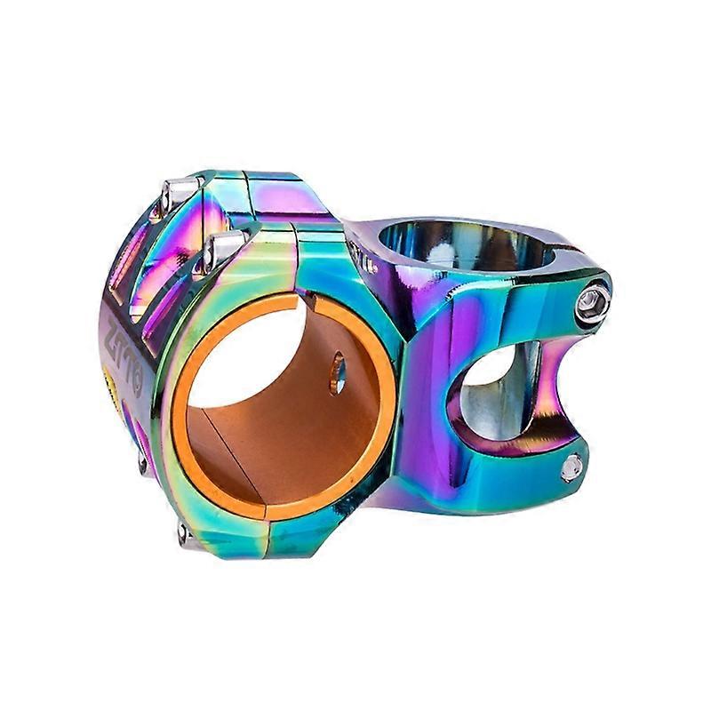 Potence VTT colorée pour descente, guidon court, potence creuse surélevée