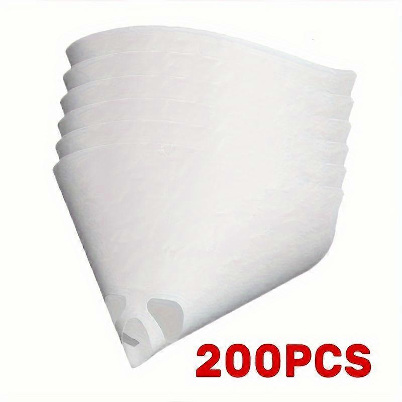 200pcs Paint Filter Paper Car Paint Spray Mesh Paper Filter Funnel Strainer Disposable Conical Straining Funnel