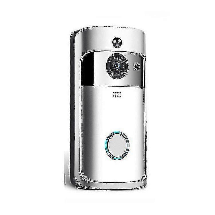 Video Doorbell, Wireless Video Doorbell Camera With Ringtone Silver