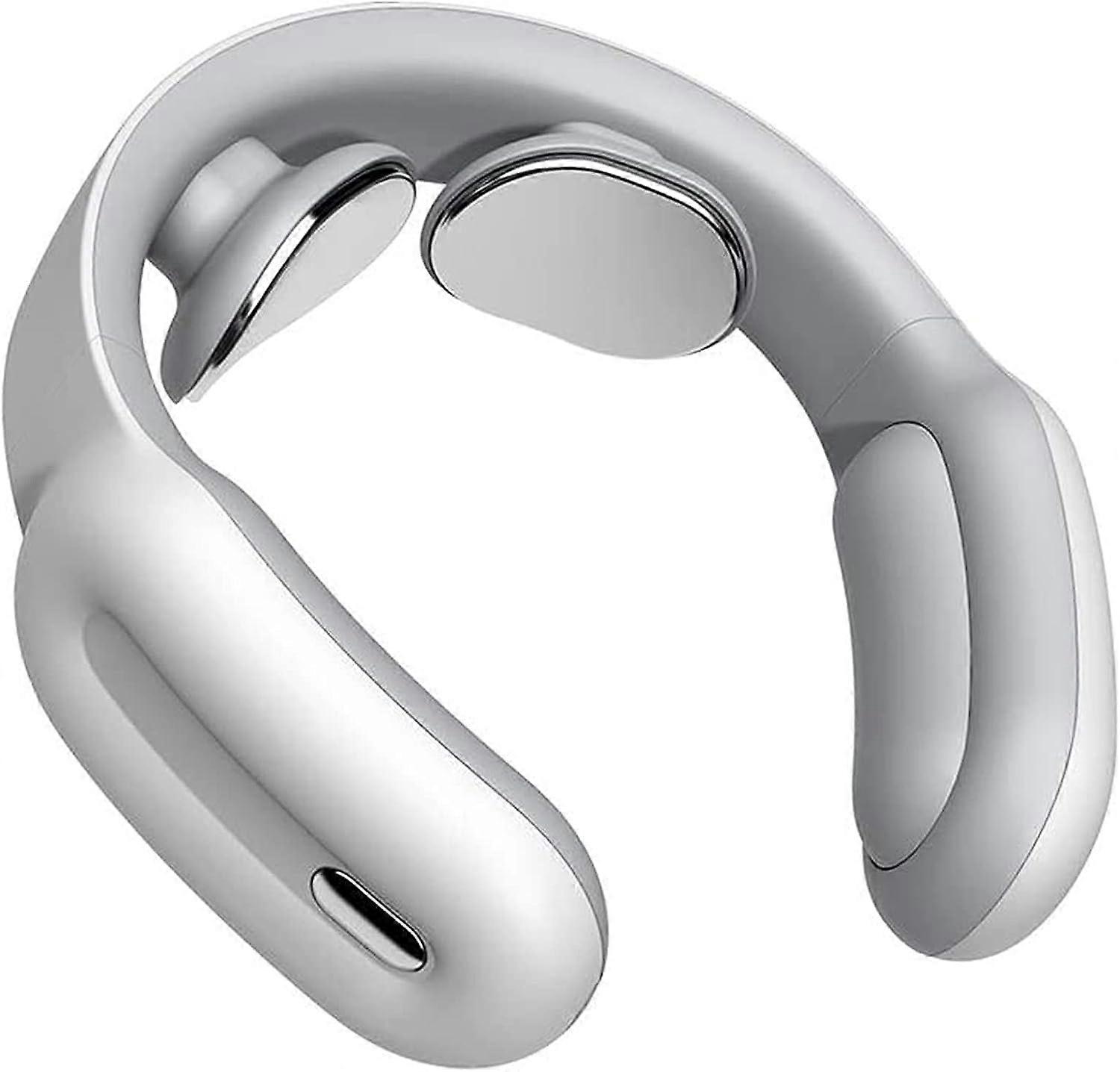 Neck Massager,Intelligent Portable Neck Massage with Heat Cordless,3 Modes 15 Levels Smart Deep