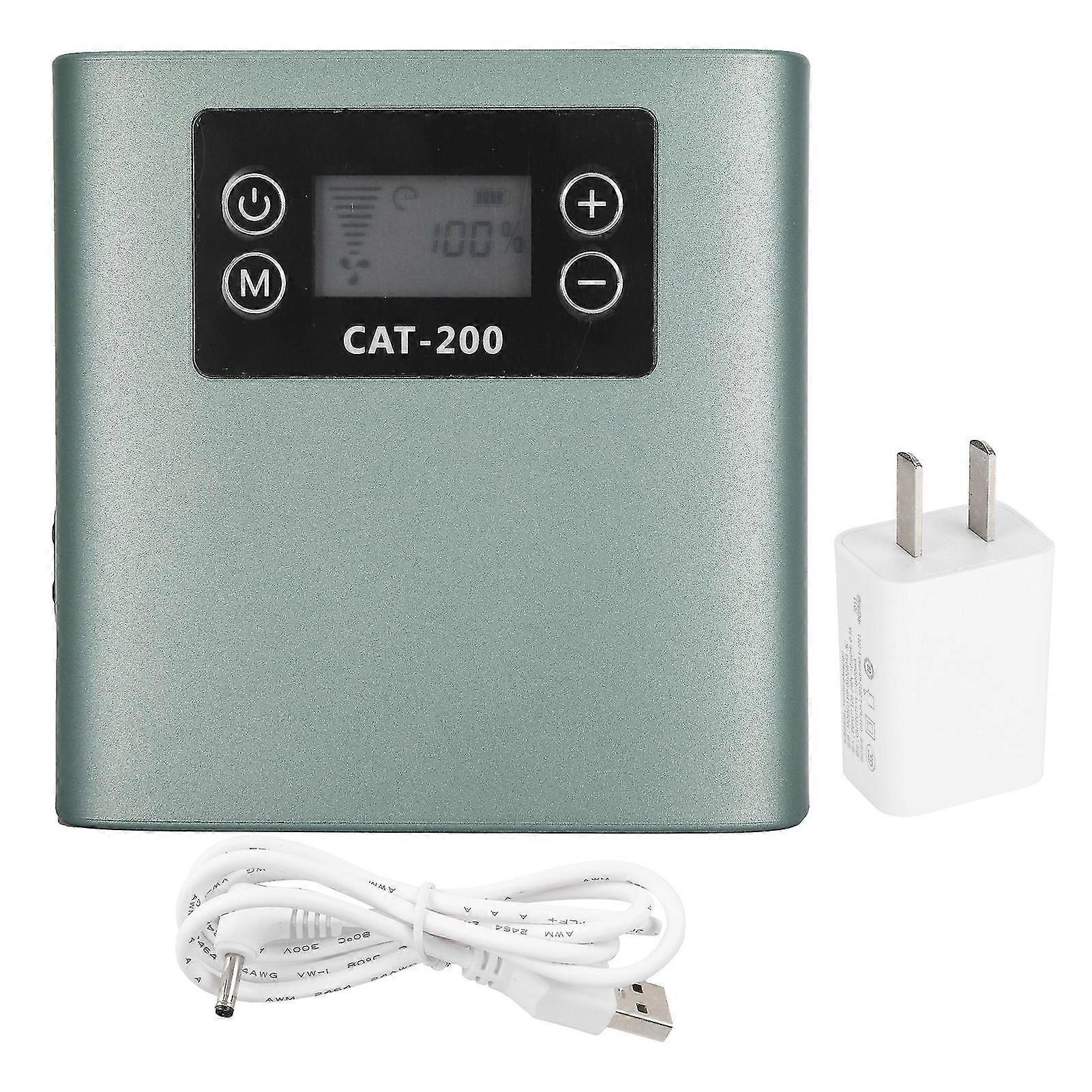 Portable USB Oxygen Pump for Outdoor Aquariums and Fish Tanks with US Plug 100-240V