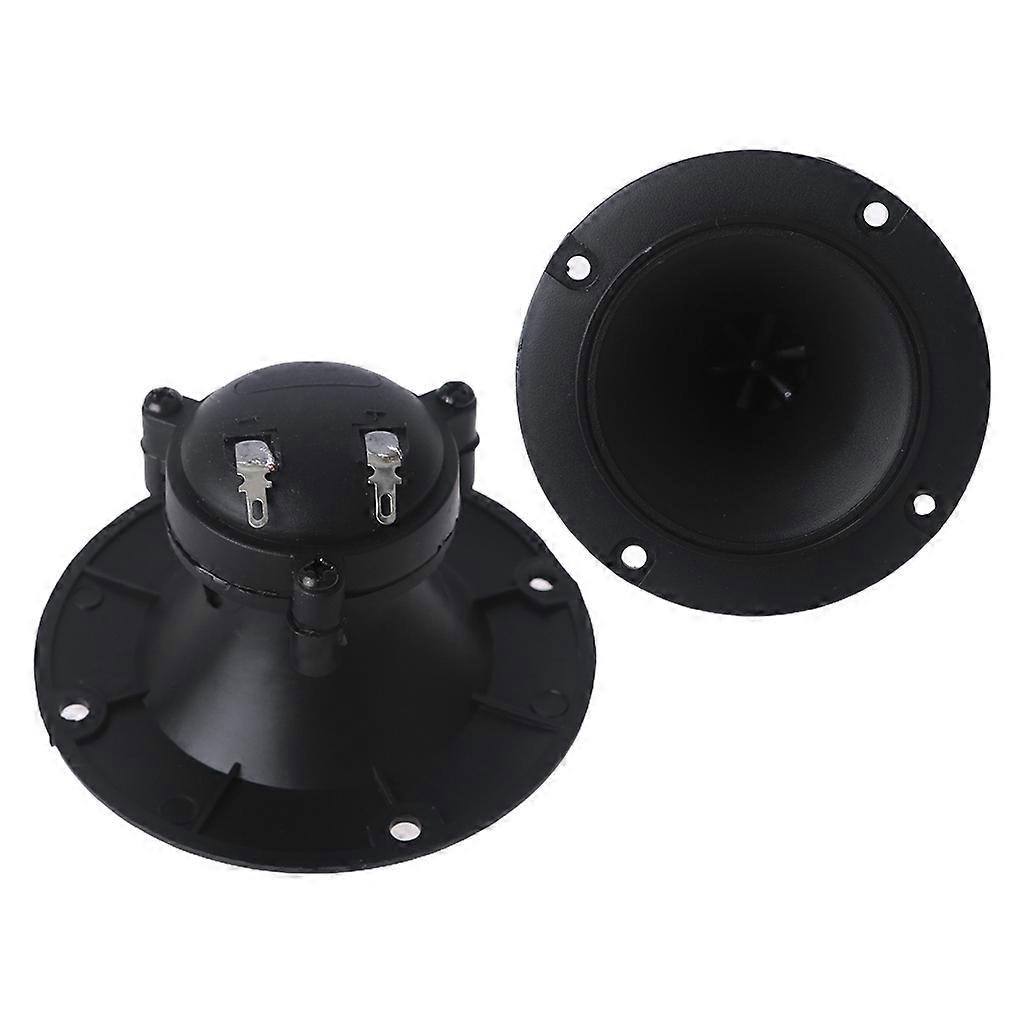 2 Packs High Power Horn Audio Tweeter System Circular Piezo Tweeter TR-05