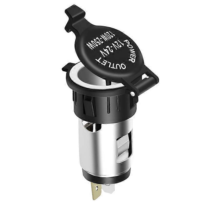 Lighter Socket Power Outlet 120W Portable Lighter Sockets Car Accessories Multifunctional Car Lighter Dust Plug Convenient