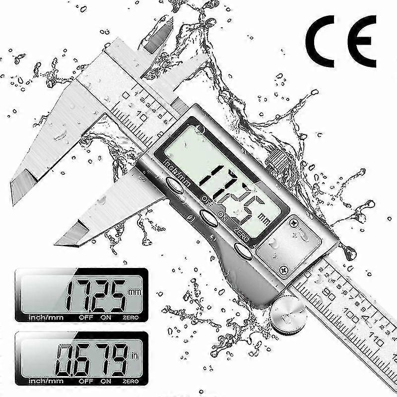 新型数字卡尺 - IP54 不锈钢数字卡尺 150mm 测量工具