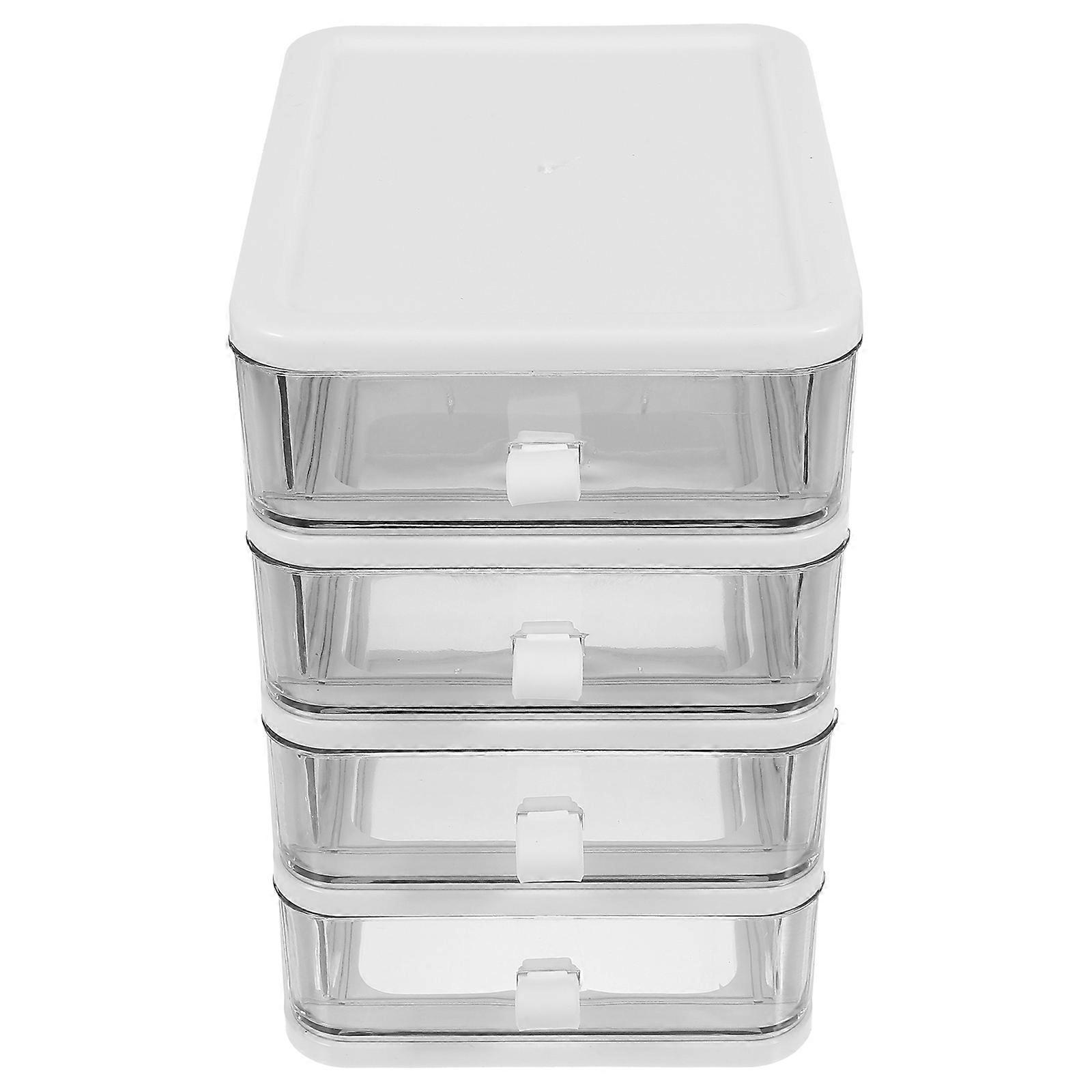 Desktop Storage Drawer Box Multi-layer Drawer Type Closet Storage Cabinet Organizer