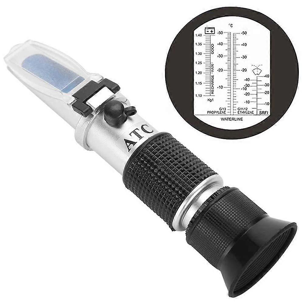 Convenient Small Handheld Antifreeze 4-in-1 Antifreeze Coolant Refractometer for Automobile Antifreeze System