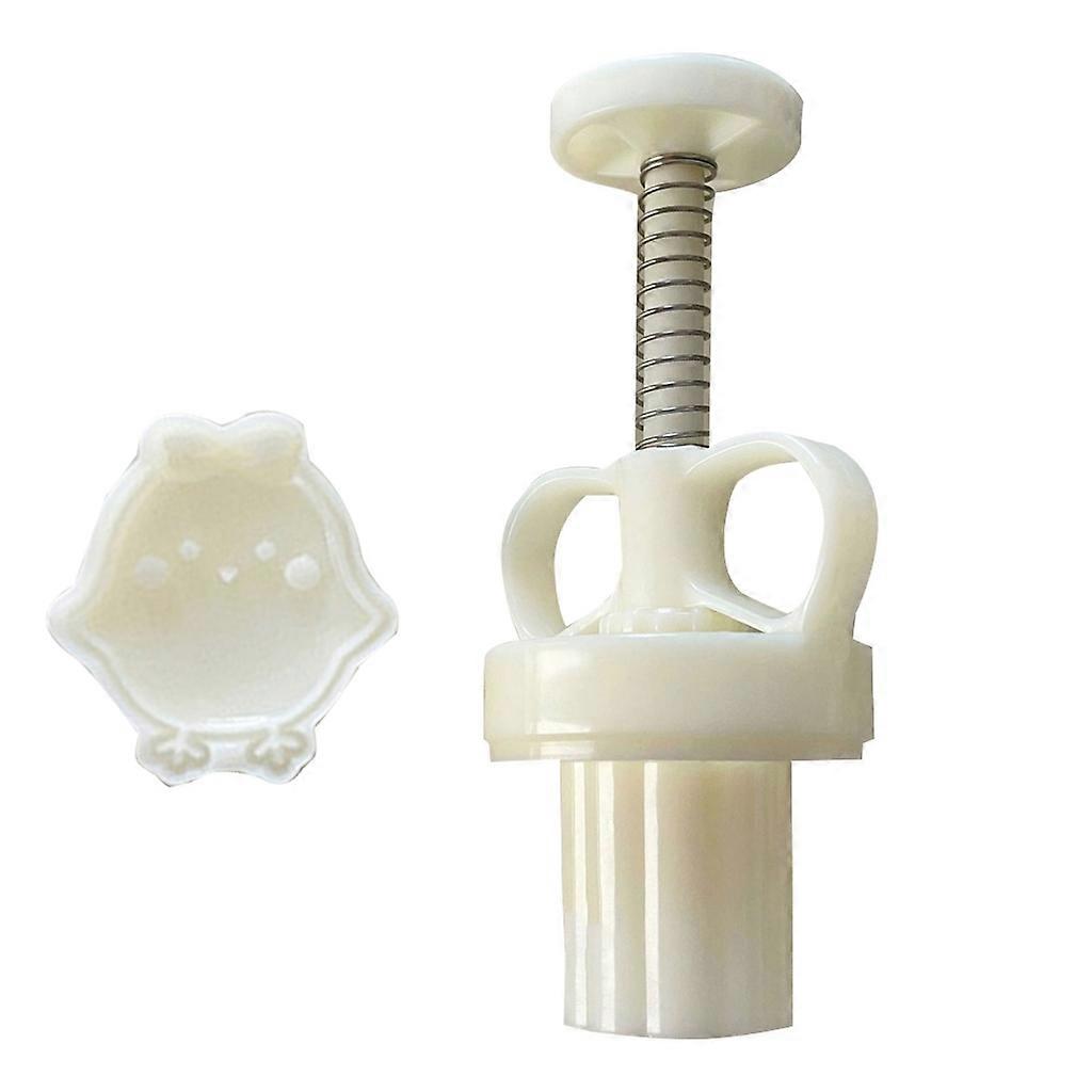 Cute Chicken Moon Cake Mould Set Cake Model Printed with Embossed Baking Tool