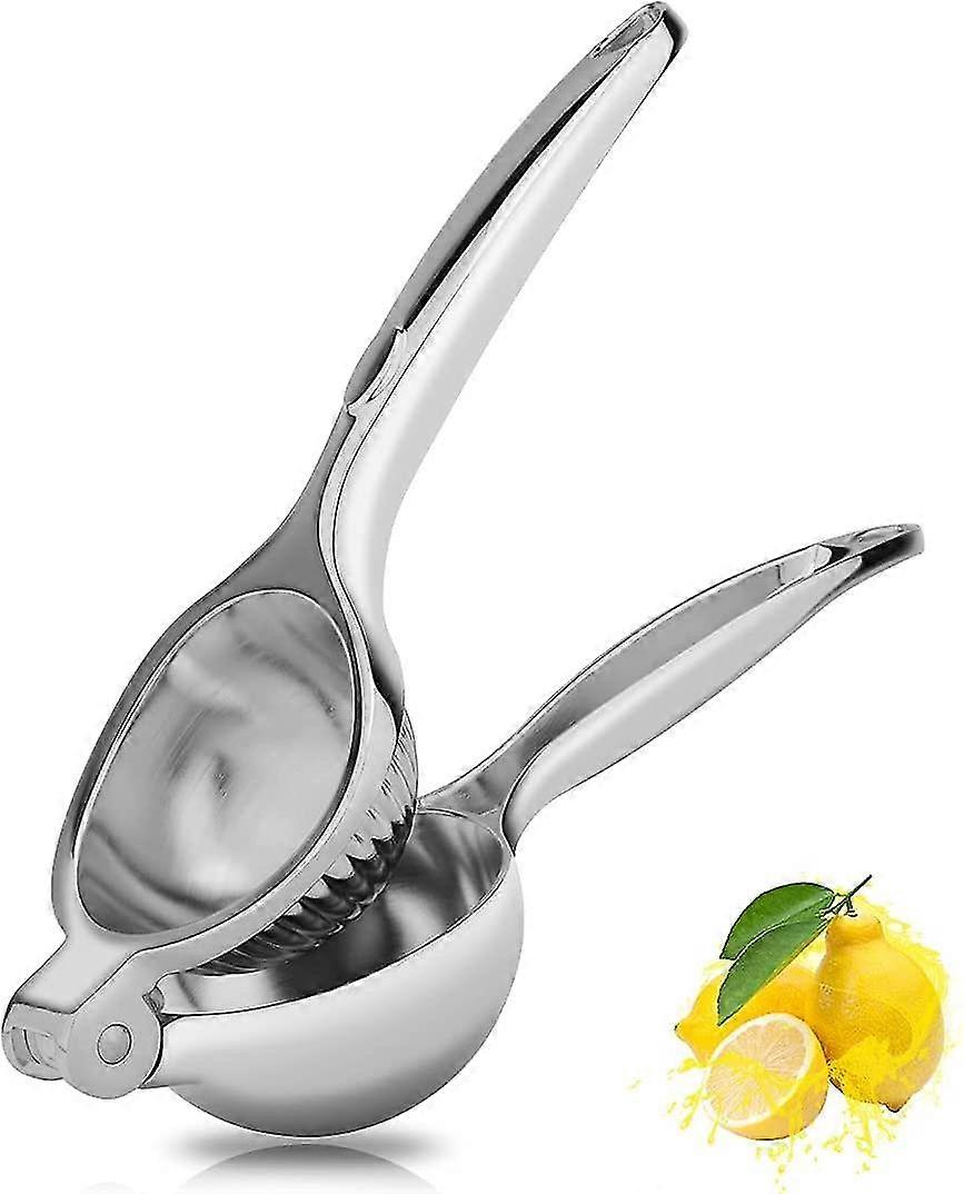 عصارة ليمون يدوية من الفولاذ المقاوم للصدأ ، عصارة حمضيات يدوية قوية ومريحة ، للبطيخ والليمون والخوخ والمانجو والفواكه الأخرى ، مصنوعة من روبو