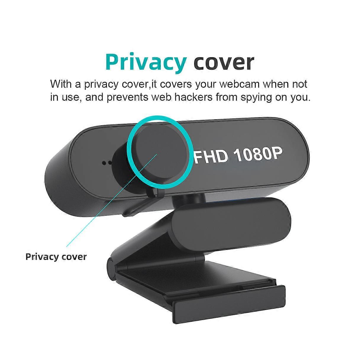 Webcamera 1080P Computer Camera Built-In Microphone USB Network Laptop Camera High-Definition