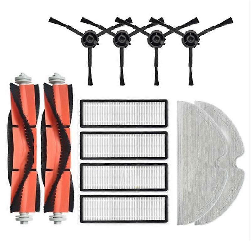 Pro Xiaomi Mi Robot Vacuum-Mop 2 Pro + Robotický Čistič STYTJ02ZHM Příslušenství Hlavní váleček Boční Kartáč