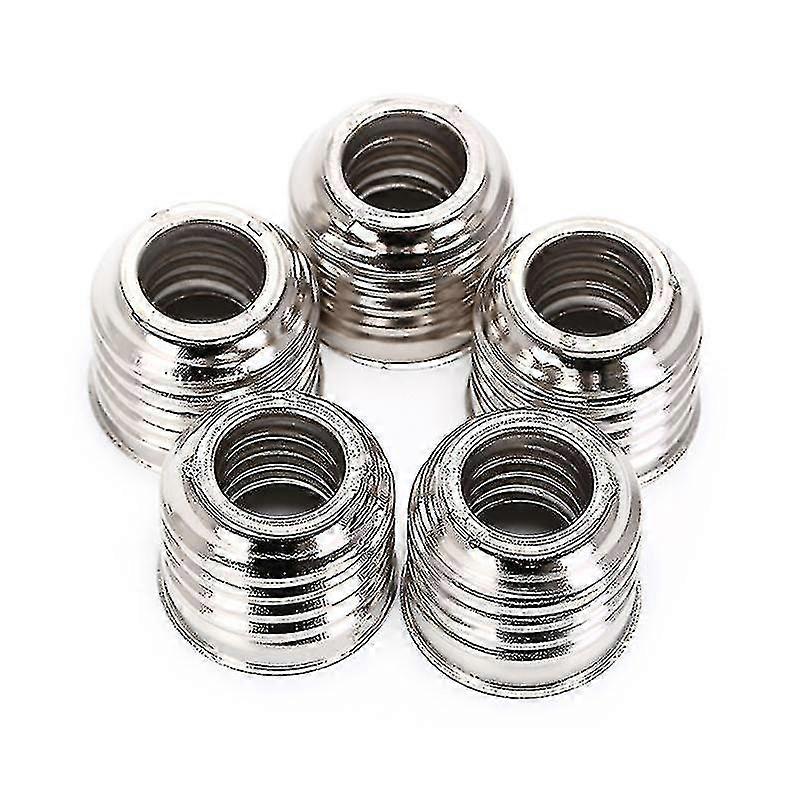5x E27 Till E14 Lamphållare Omvandlare Uttag Glödlampa Lamphållare Adapter Plug Tw