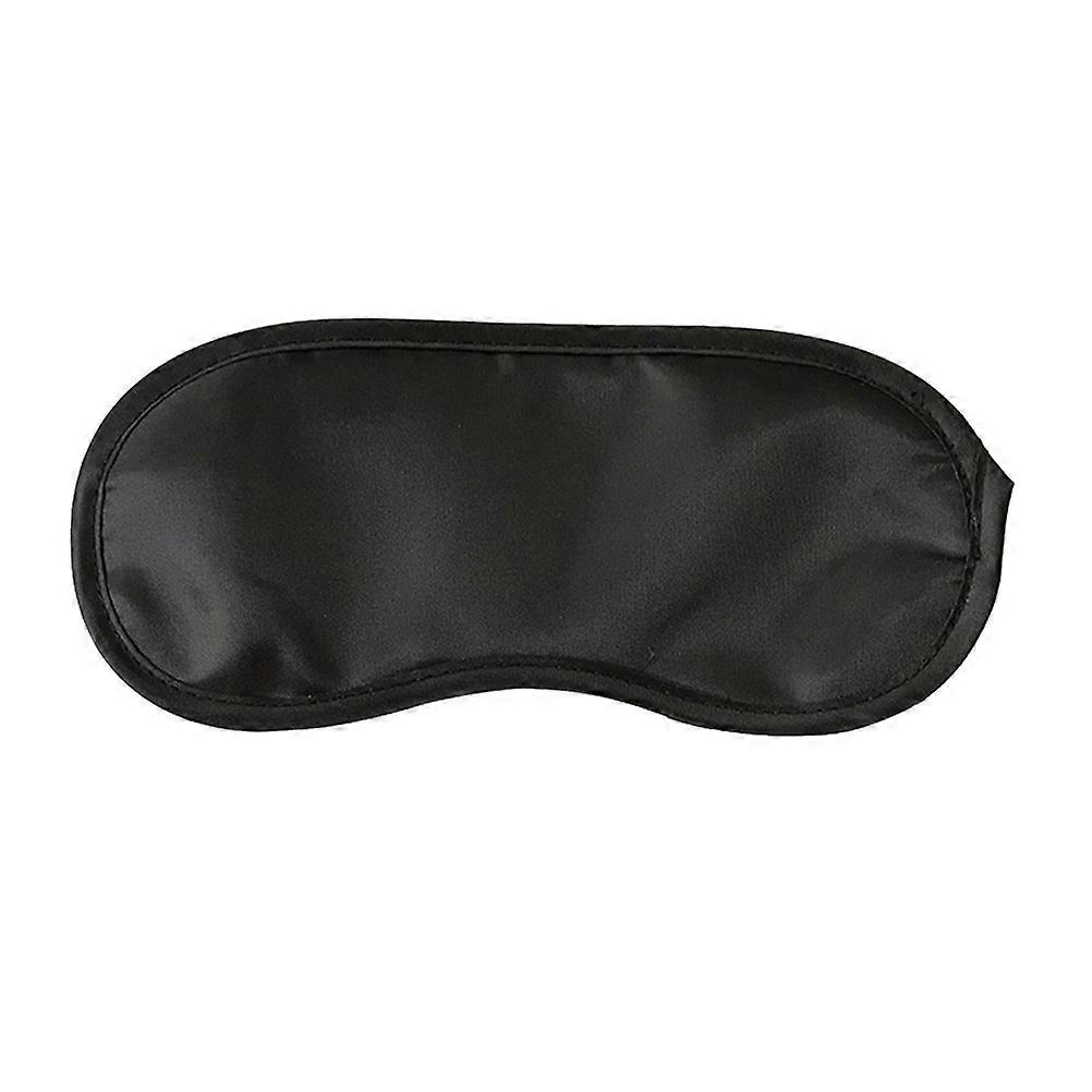 Portable Sleep Rest Aid Blackout Fatigue Mitigation Breathable Eyepatch Eyeshade Shield Eye Mask Black