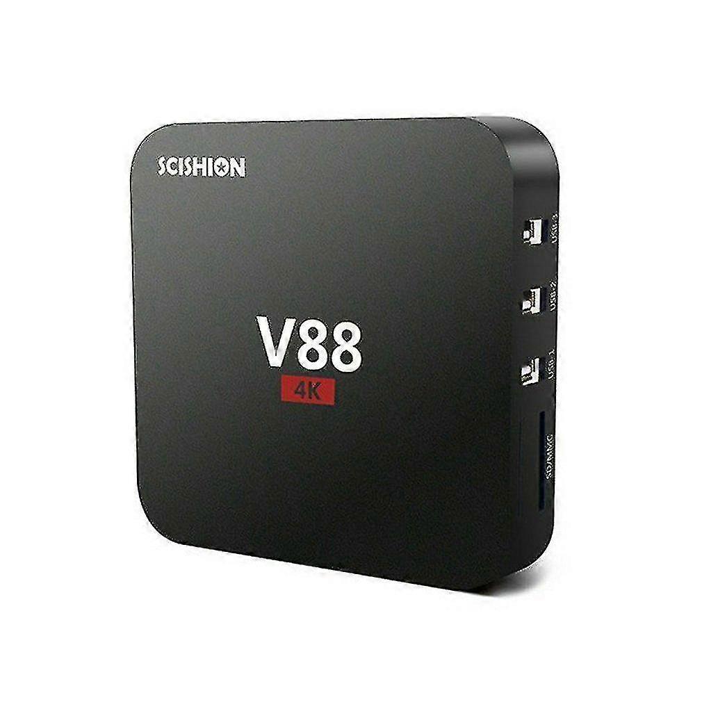 Naiwang V88 Smart Tv Set-top Box Android 4k Quad-core 2g 16g Wifi Media Player Tv Box Home Theater