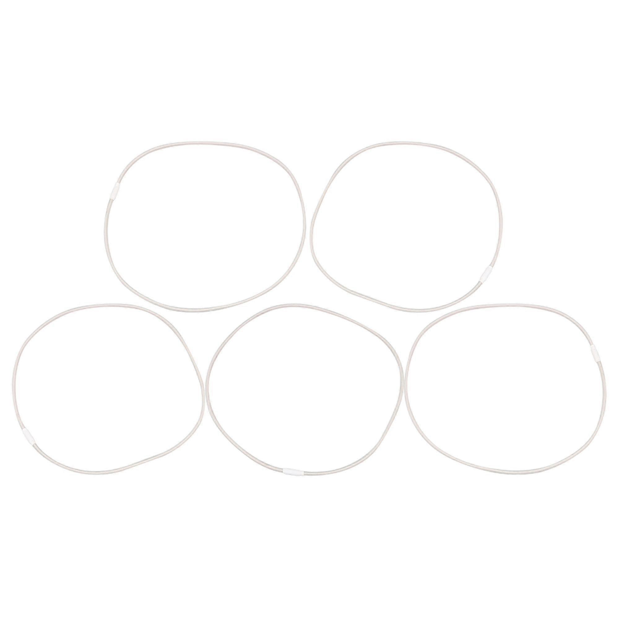 Gray Shock Mount Elastic Cord For U87 Microphone Shock Mount Pack Of 5