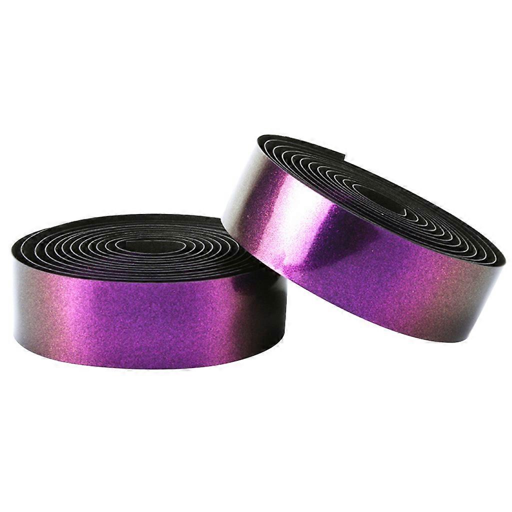 مقود دراجة الطريق غير القابل للانزلاق ، ملحقات دراجة الطريق ، لون التدرج