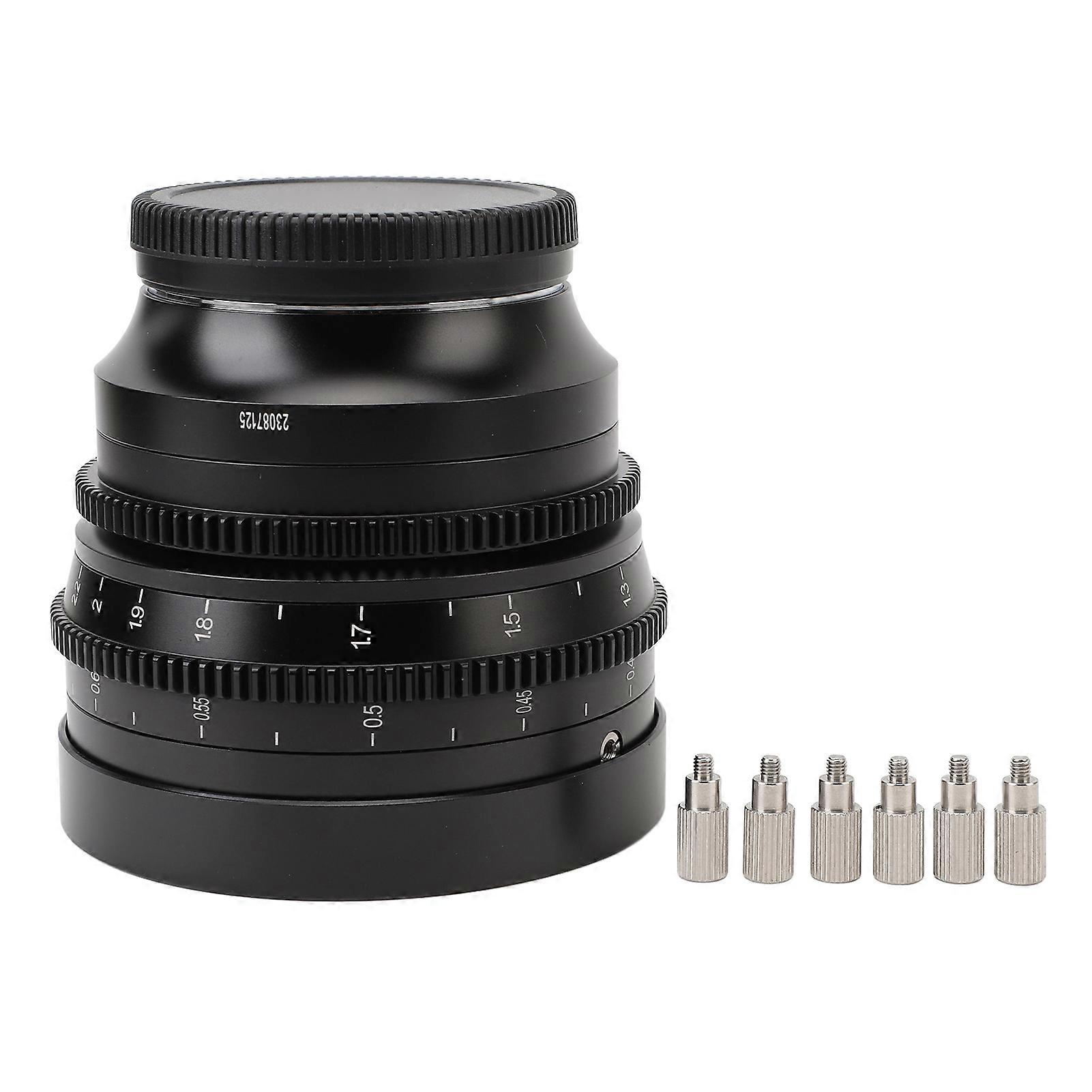 14mm T2.9 Ultra Wide Angle Cine Lens Full Frame Manual Focus Large Aperture Cinema Lens for L Mount SL SL1 SL2 Fp L FP S1 S1R S1H S5 Cameras