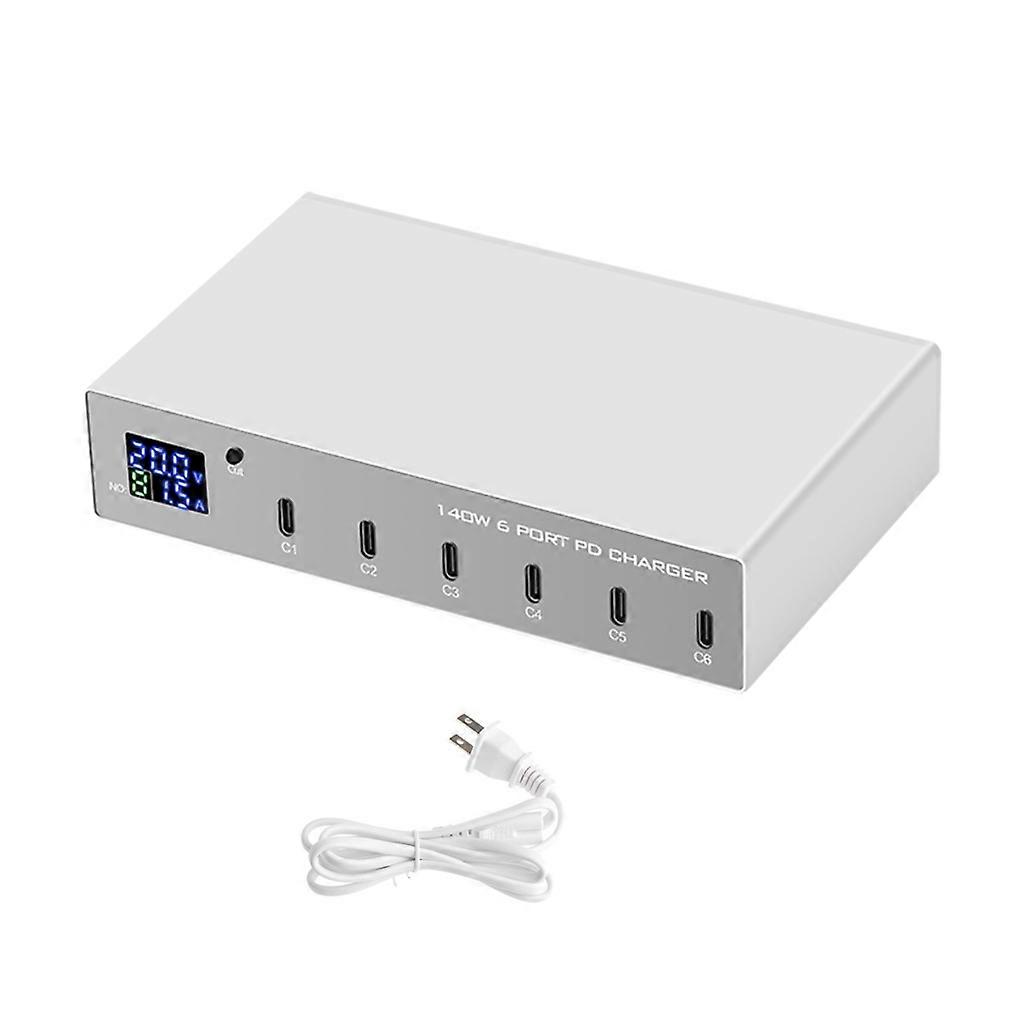 Type-C PD hurtiglader 30W USB-C Ladeadapter Dokkingstasjon