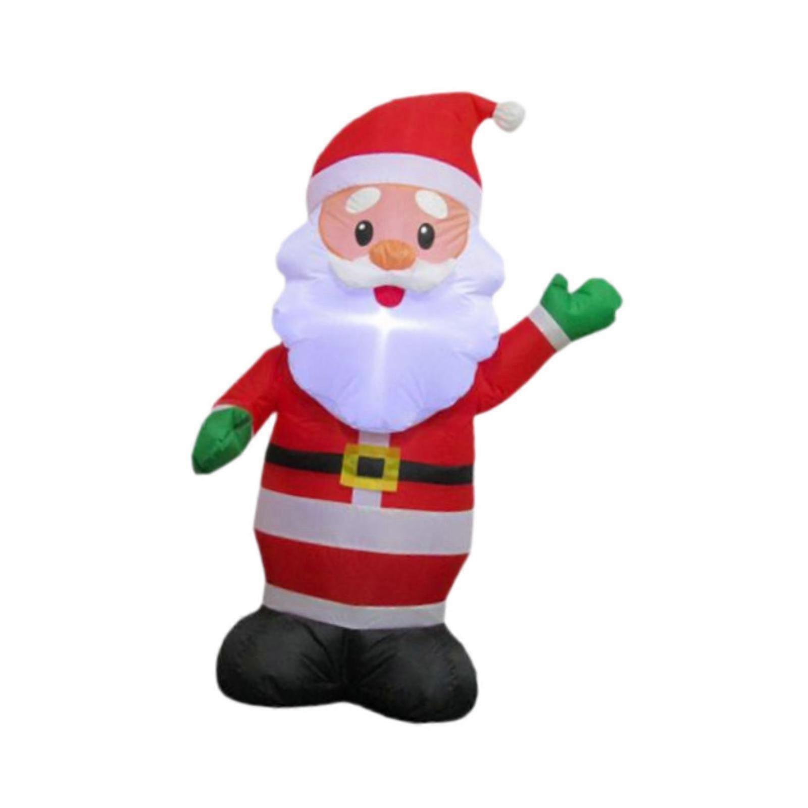 Decoração de Natal Inflável de Papai Noel à Prova de Intempéries Estilo A