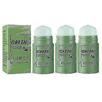 Eelhoe Mask Stick Té Verde Solid Mask Oil Control Cleansing Acne Moisturizing Smear Mask Stick