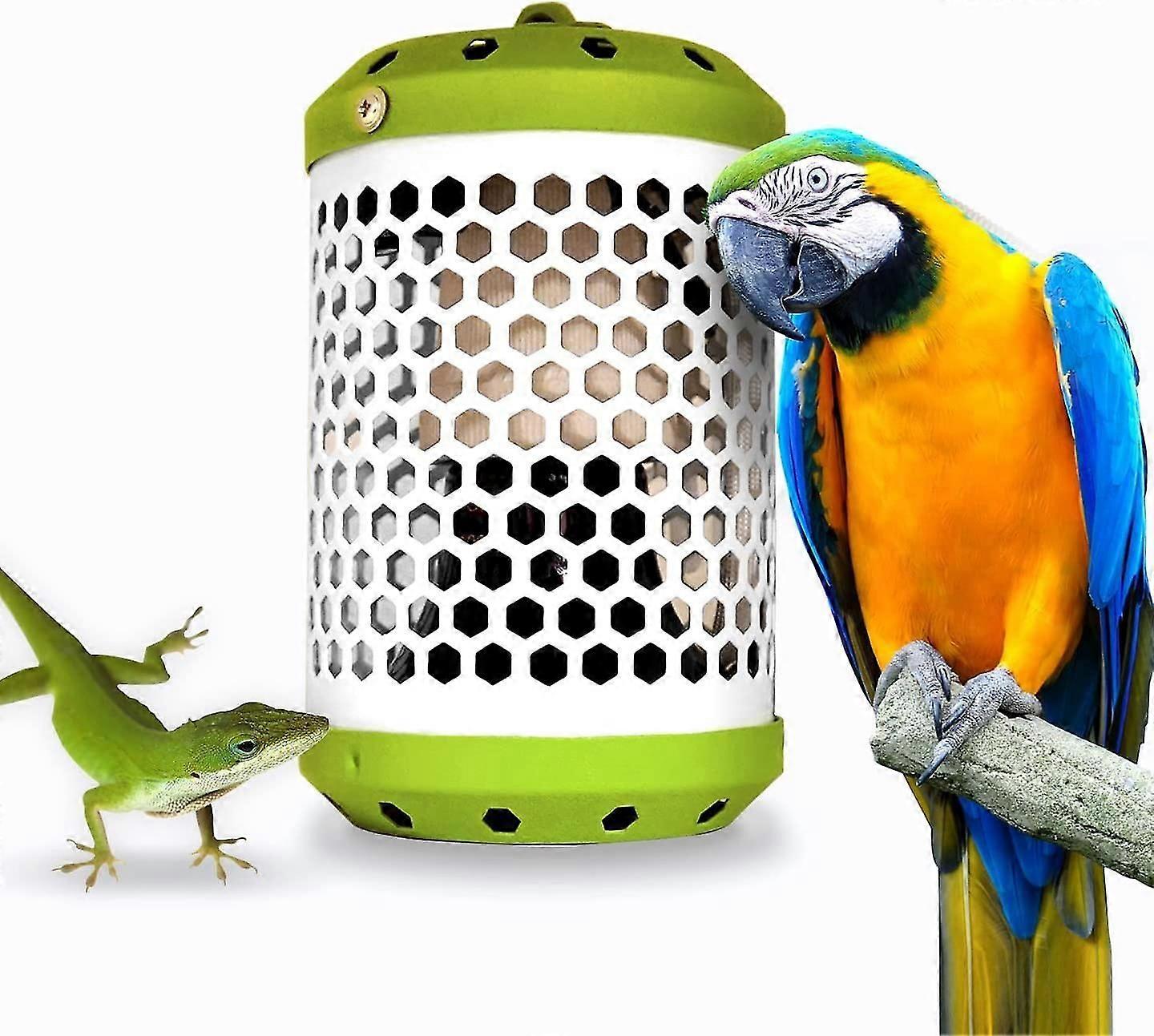 Bird Heater With Auto Temperature Control, Safe For Touching And Reliable Heating 24x7, With Anti-bite Cord Protector