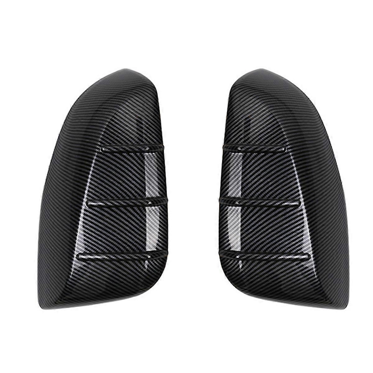 Car Side Rearview Mirror Cover Door Mirror Shell Trim Sticker for Grand 2024 Carbon Fiber Pattern