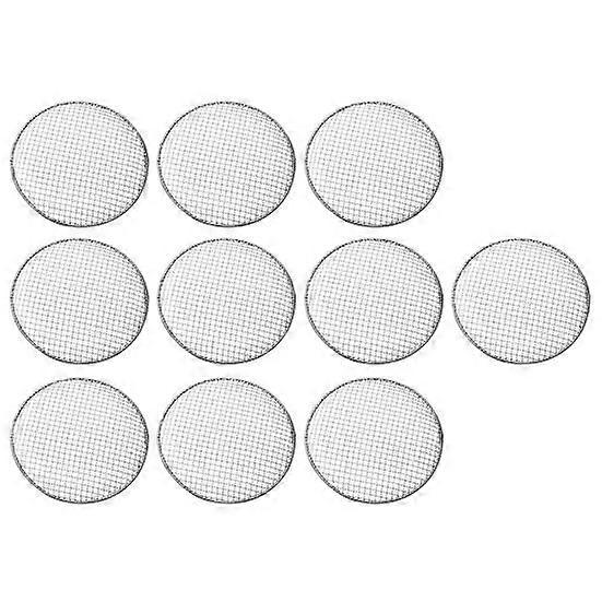 10Pcs/Set Barbecue Mesh Heat-resistant Effective Metal Multi-use Anti-rust Grilling Mesh for Gifts