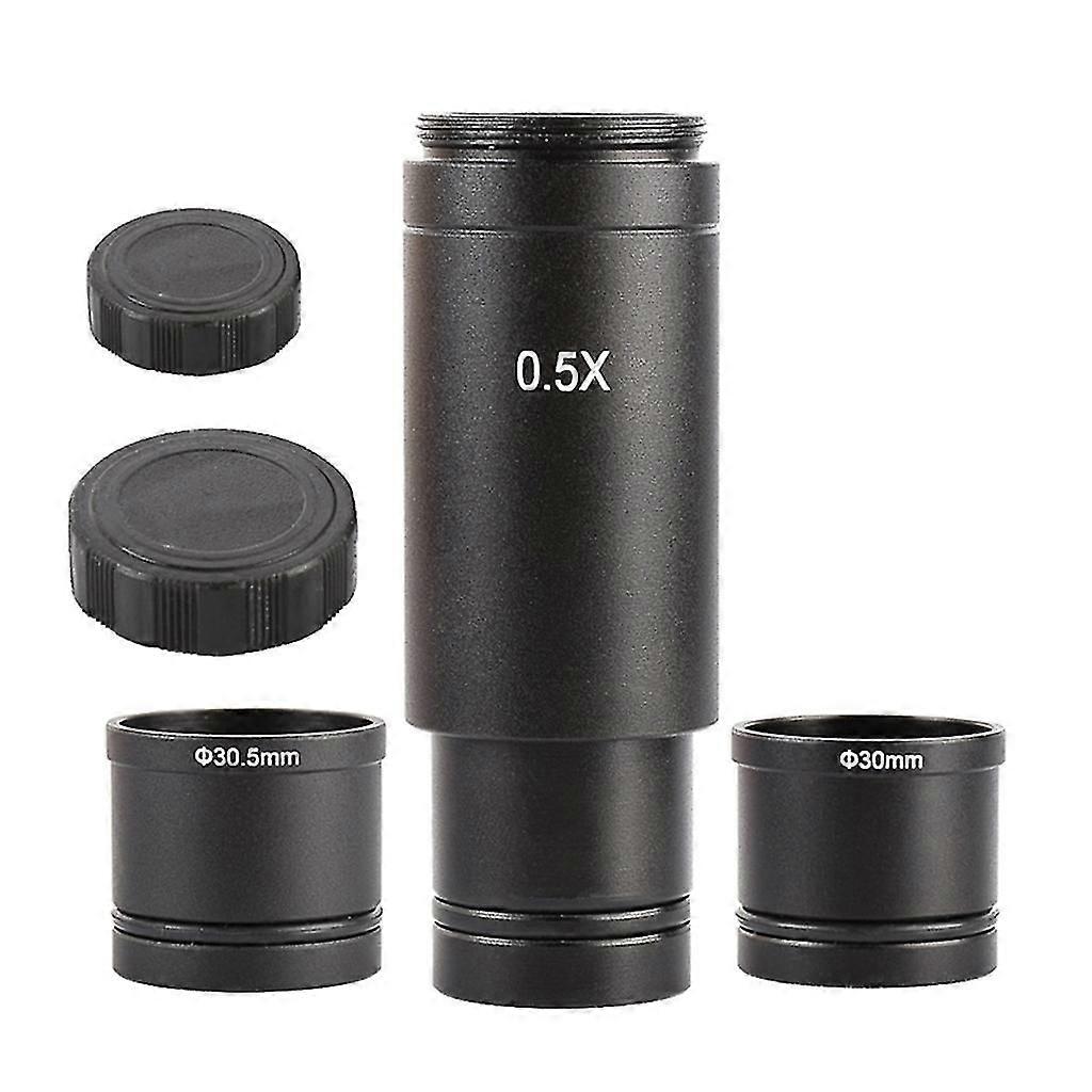 0.5X Focusable-Stereo Microscope Adapter Trinocular Reduce Lens Camera Adapter