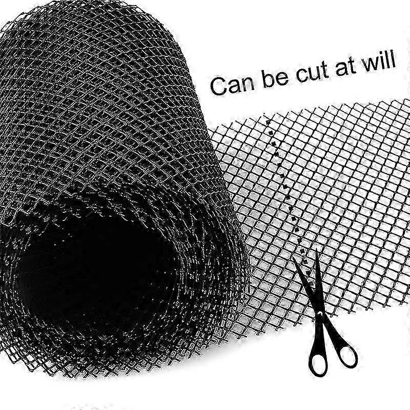 12メートルの堅牢な高品質のガターメッシュ[+20フック+ 2グリッド6m x 16cm]屋根保護+葉保護が含まれています。PVCガターをよりよく保護