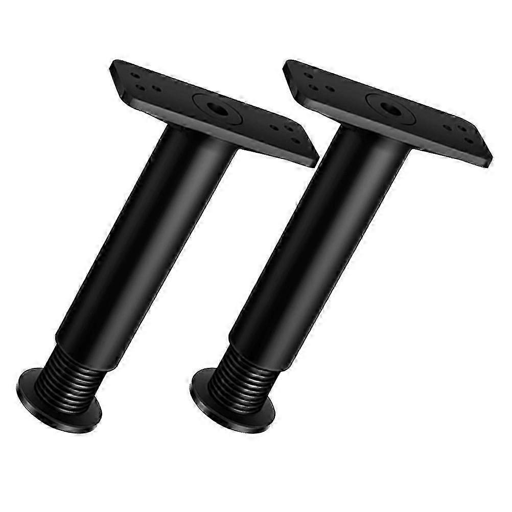 2Pcs Bed Frame Support Legs Adjustable Height Bed Furniture Legs Practical Bed Frame Support Legs