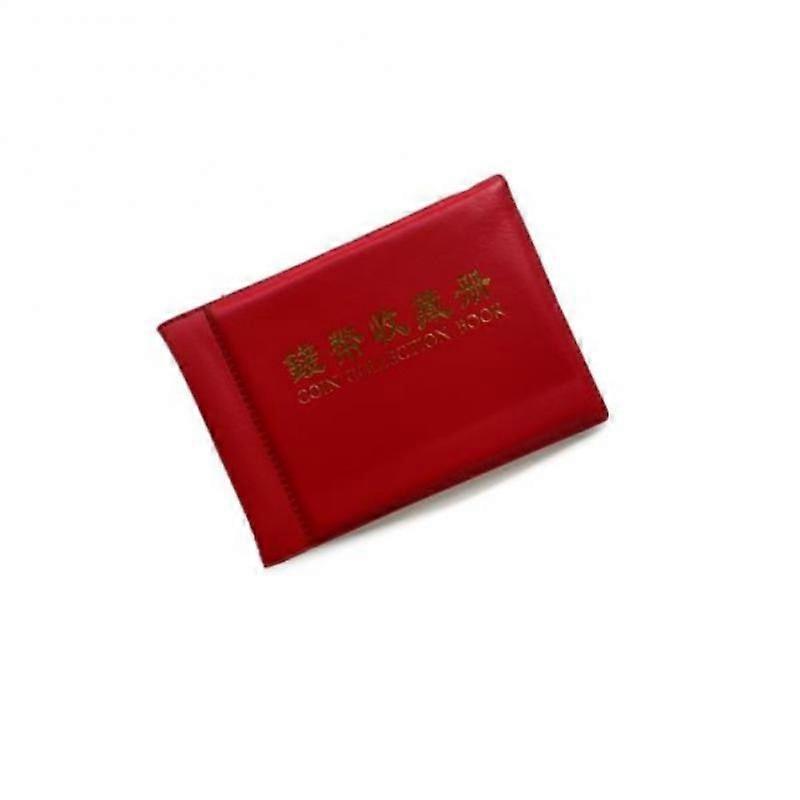 6 Grids/page Coin Collection Album Coin Storage Book Can Put less than 40 mm Coins have Anti-slip cover
