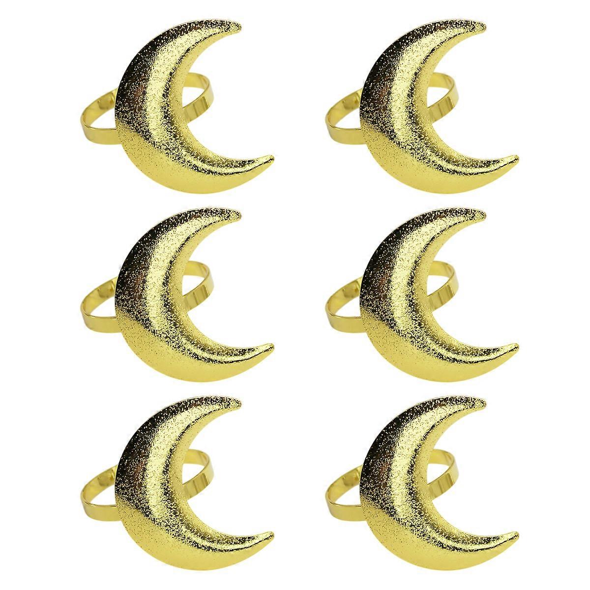 Napkin Rings, Dinner Table Decorations, Moon Shape