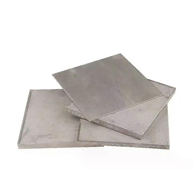 Shibingsheng 1pc Titanium Sheet Titanium Titan Ti Alloy GR2 Ti Sheet Plate 0.8mm- 3mm Ti Titanium Plate Sheet 100X100