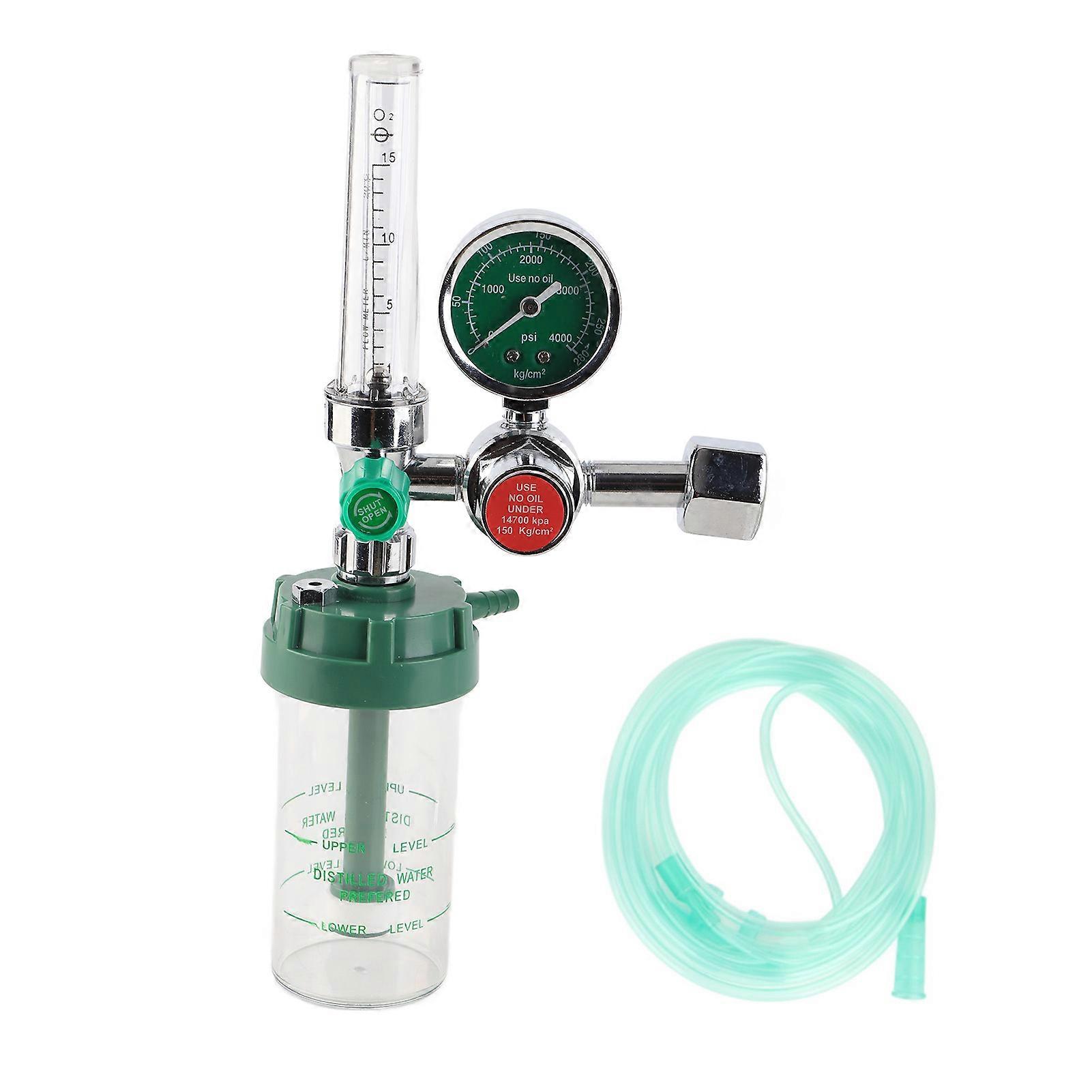 0‑100mpa Air Flow Regulator Professional Oxygen Gas Pressure Reducer Gauge Meter