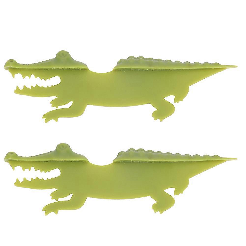 Cartoon Animal Bookmark Set 2pcs - Cute Design for Students, Office Use, Reading Collection, Durable Material