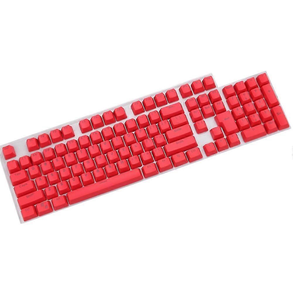 106 Keys PBT Solid Color Backlight Keycaps Replacement for Mechanical Keyboard