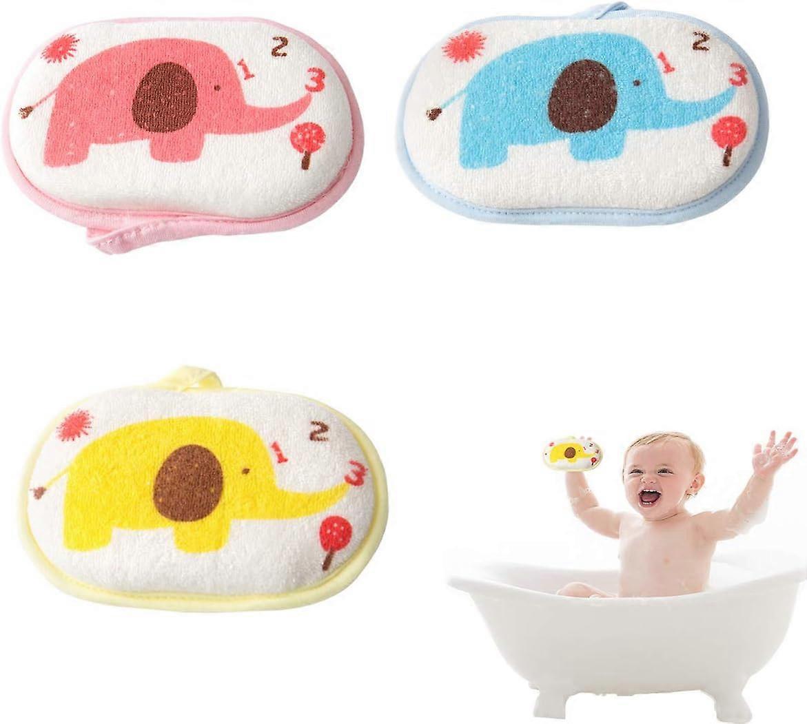 Baby Bath Sponge, Soft Foam Scrubber
