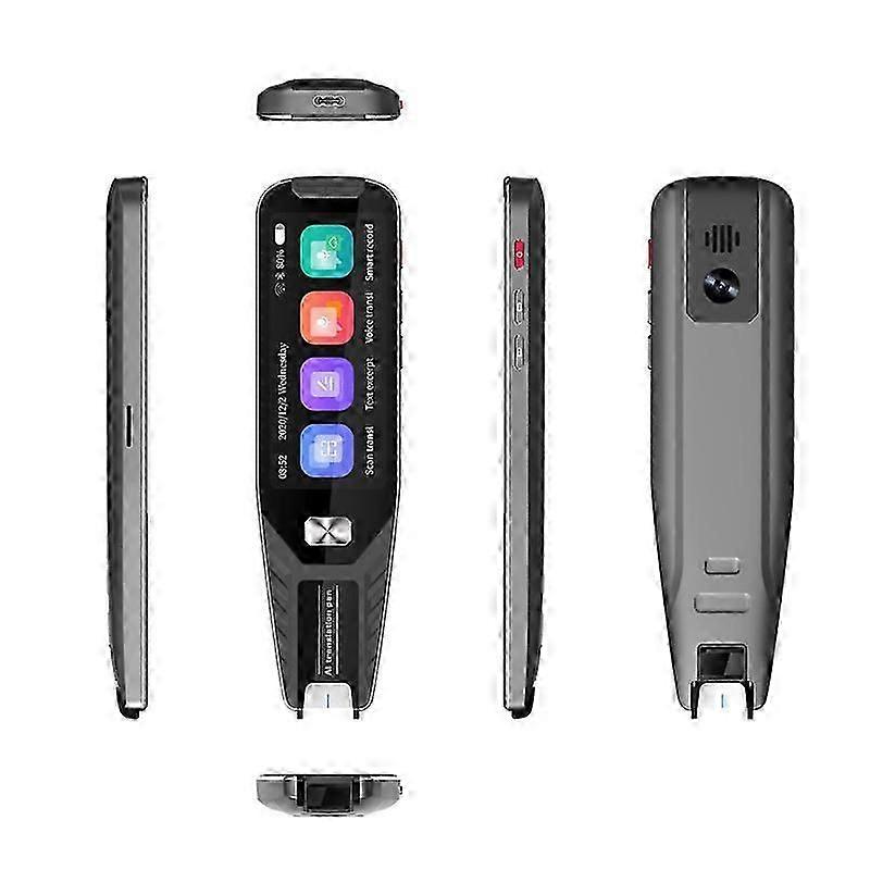 Ai Smart Language Translator Pen Voice Translations Portable Scan For Business Learning Travel