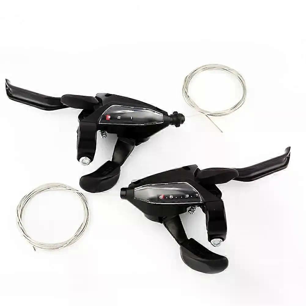 EF500 Trigger Shifter Single 3/7/8 Left Speed Corrosion Resistant ABS Sensitive Derailleur Bike Brake for MTB Bicycle Derailleur