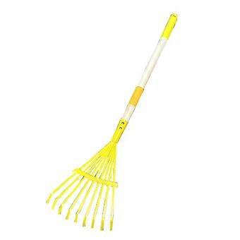 Metal Kids Harrow with Handle Small Harrow Child Size for Gardening Multicolor Harrow for Leaves Kids Leaf Harrow Lightweight