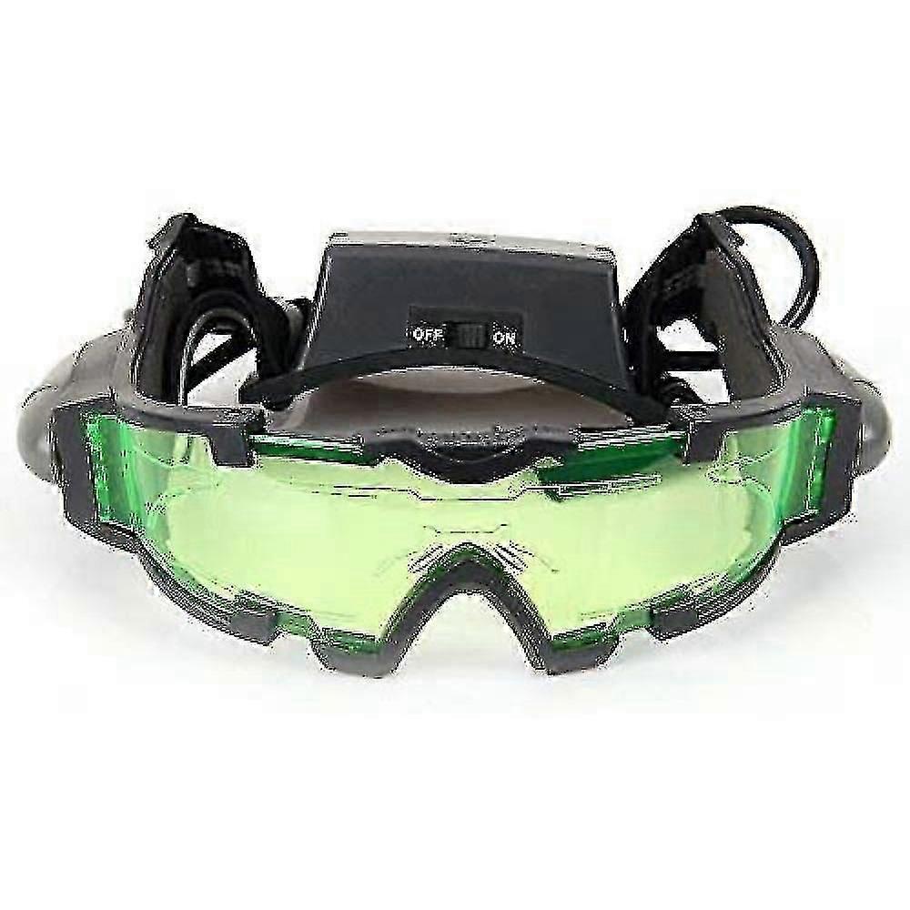 Night Vision Goggles With Flip-out Led Light