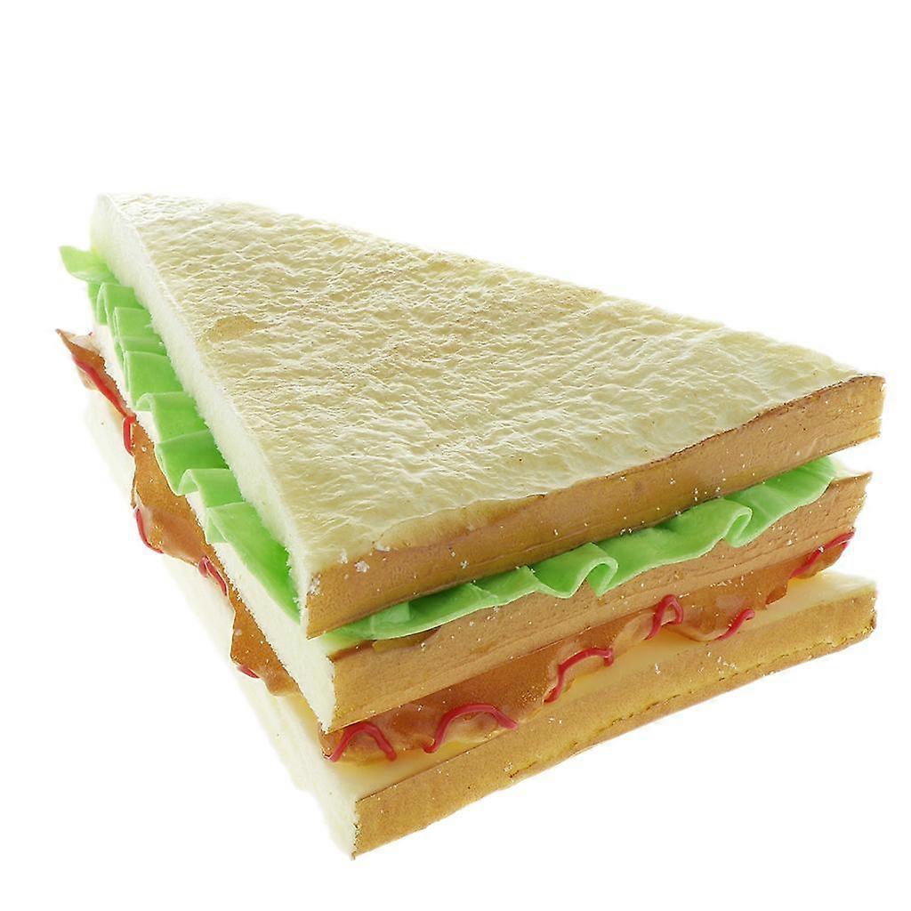 Cute Bread Resin Model Food Display Kids Teaching Aid