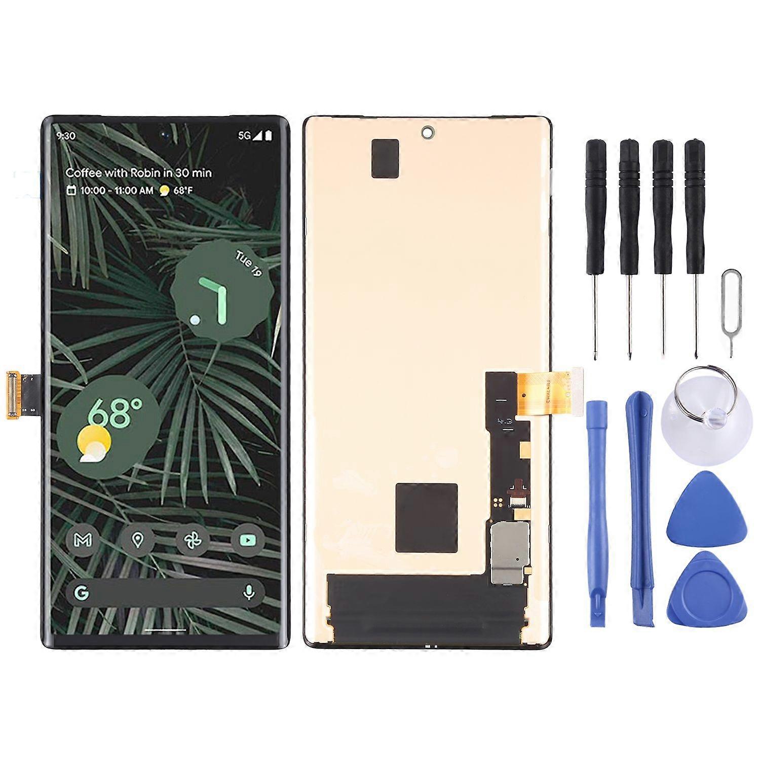 For Google Pixel 6 Pro Display Full OLED LCD Without Frame Unit Touch Repair Black